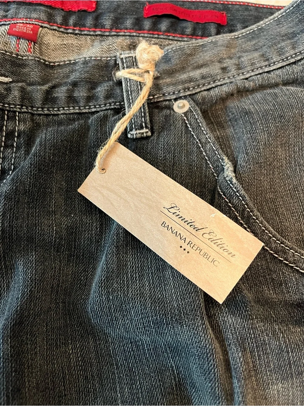 NWT Banana Republic Limited Edition Modern Utility Jeans – Men’s 36x30